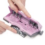 Perforateur multi-trous pour agenda  rose RAPESCO
