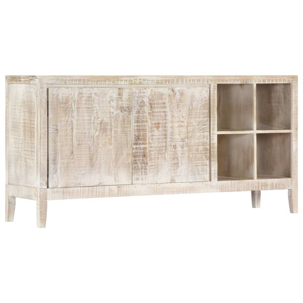 vidaXL Buffet 160x40x76 cm Bois massif de manguier