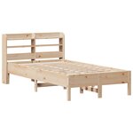 vidaXL Cadre de lit sans matelas 100x200 cm bois massif de pin