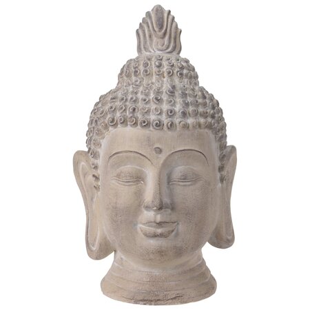 ProGarden Tête de Bouddha décorative 31x29x53 5 cm