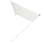 vidaXL Auvent rétractable 300x150 cm Crème