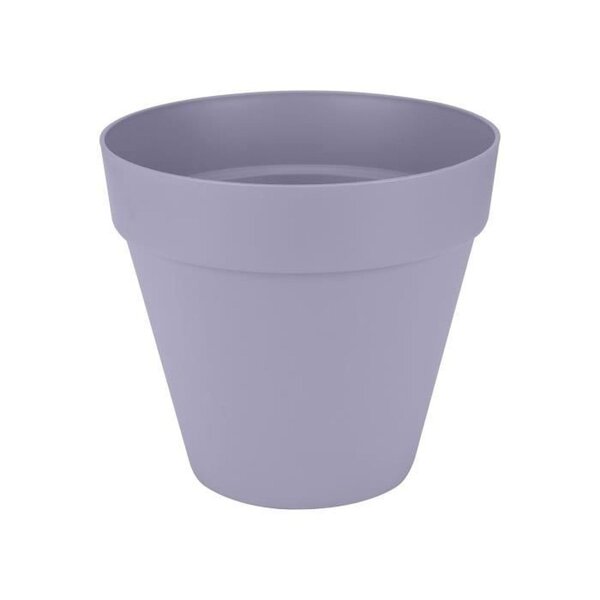Pot de fleur Loft Urban Rond avec roues - Violet Ø 48.5 x hauteur 45 cm - Extérieur 100  recyclé