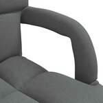 vidaXL Chaise de sol réglable avec accoudoir