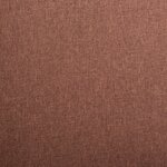 vidaXL Fauteuil marron tissu