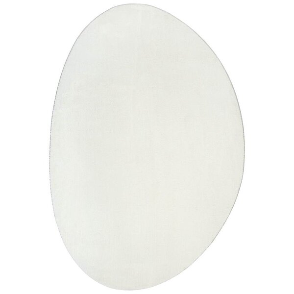 vidaXL Tapis HUARTE Crème 120 x 170 cm Polyester