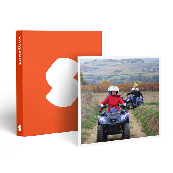 SMARTBOX - Coffret Cadeau Randonnée d'1h en quad pour 2 adultes et 1 enfant près de Limoges -  Sport & Aventure