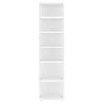 vidaXL Armoires à chaussures 2 Pièces Blanc 27 5x27x102cm bois ingénierie