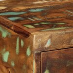 VidaXL Meuble TV mural 100x30x19 cm bois massif de récupération