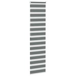 vidaXL Store zèbre gris foncé largeur du tissu 60 9 cm polyester
