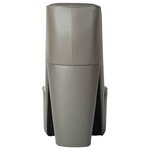 vidaXL Chaise en forme de chaussure à talon haut Gris Similicuir