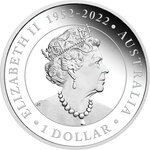 Pièce de monnaie en Argent 1 Dollar g 31.1 (1 oz) Millésime 2023 Happy Birthday HAPPY BIRTHDAY