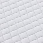 vidaXL Coussins de Matelas Blanc 140 x 200 cm