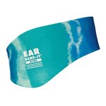 Bandeau natation néoprène earband-it taille large - bleu tie & dye