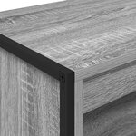 vidaXL Armoires Hautes 2 Pièces Gris Sonoma 60 x 36 x 300 cm