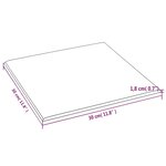 vidaXL Panneaux muraux 12 Pièces Gris 30x30 cm Similicuir 1 08 m²