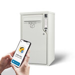 Boîte aux lettres et colis 2-en-1 connectée Boks One (RAL 9010)