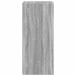 vidaXL Buffet sonoma gris 50x41x93 cm bois d'ingénierie