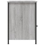 vidaXL Tables de chevet 2 Pièces sonoma gris 40x42x60cm bois d'ingénierie