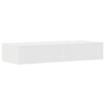 Tiroirs de lit vidaXL Blanc 80x36 5x16 5 cm Bois aggloméré