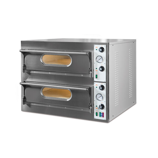 Four à pizza électrique double 8 pizzas - start44 9 4 kw - resto italia -  -