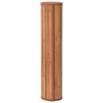 vidaXL Tapis rectangulaire naturel 80x300 cm bambou