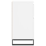 vidaXL Buffets 2 Pièces blanc 40x35x70 cm bois d’ingénierie