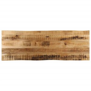 vidaXL Dessus de table bord vivant 140x40x3 8 cm bois de manguier brut