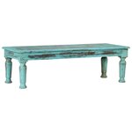 vidaXL Table basse 110x50x34 cm Bois de récupération massif