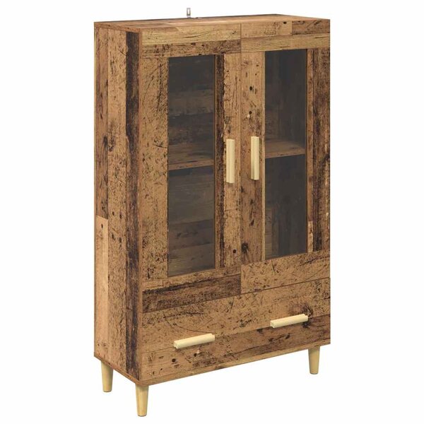 vidaXL Haut Armoire Bois Ancien 70 x 31 x 115 cm Bois d'ingénierie