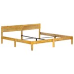 vidaXL Cadre de lit Bois de manguier massif 200 cm