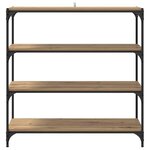 vidaXL Bibliothèque Chêne artisanal 100 x 33 x 100 cm