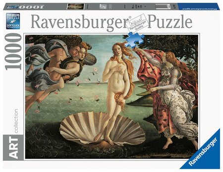 Ravensburger puzzle 1000 p art collection - la naissance de vénus / sandro botticelli