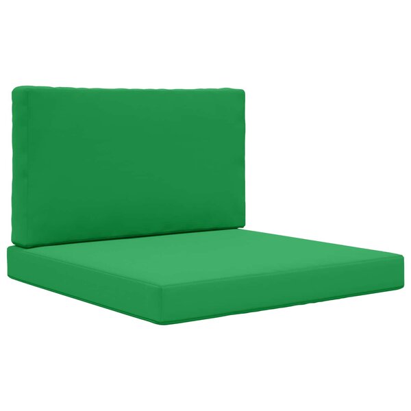 vidaXL Coussin de canapé d'extérieur Polyester Vert 80 x 80 cm
