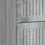 vidaXL Cabinet de chevet avec tiroir Sonoma gris 62 x 34 5 x 47 5 cm