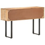 vidaXL Buffet 116x35x75 cm Bois de manguier massif