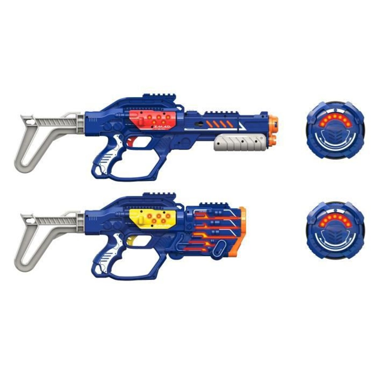 Lazer m.a.d. - extreme advance battle ops - laser game enfant - 2 pistolets  x + 2 cibles + accessoires - 8 ans et + - La Poste