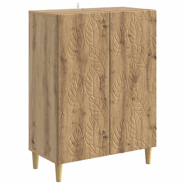 vidaXL Buffet Chêne artisanal 66 x 34 5 x 90 cm Bois d'ingénierie