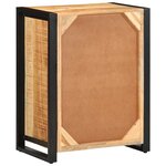 vidaXL Buffet 55x35x70 cm bois de manguier brut massif
