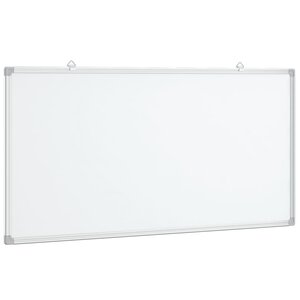 vidaXL Tableau blanc magnétique 60x30x1 7 cm aluminium
