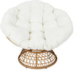 Fauteuil de jardin rotatif avec coussin cancun
