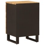 vidaXL Armoire de salle de bain avec stockage Naturel 38 x 33 x 58 cm