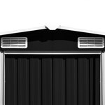 vidaXL Abri de jardin 257x298x178 cm Métal Anthracite