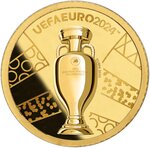 Pièce de monnaie en Or 10 Dollars g 0.5 Millésime 2024 Small Gold Coin TROPHY