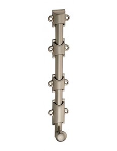 THIRARD - Verrou à plaquer pour fenêtre à coulisse 250mm nickel satin - THIRARD