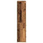 vidaXL Haut Armoire Bois ancien 80 x 33 x 150 cm Bois d'ingénierie