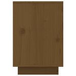 vidaXL Tables de chevet 2Pièces Marron miel 50x34x50cm Bois de pin massif