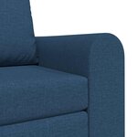vidaXL Canapé-Lit Bleu 98 x 71 x 83 cm tissu