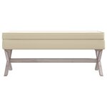 Tabouret de rangement 110 x 45 x 49 cm lin beige 02_0010939
