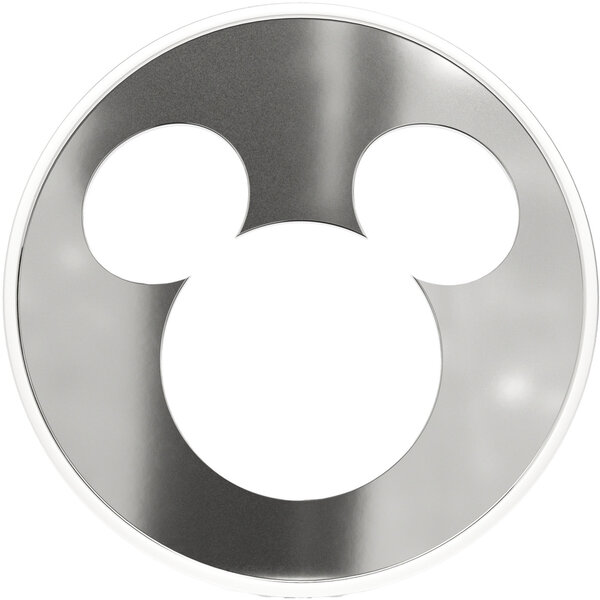 Pièce de monnaie en Argent 1 Dollar g 15.57 (1/2 oz) Millésime 2026 Iconic Silhouettes MICKEY MOUSE