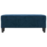 Banc banquette 100 x 35 x 41 cm velours bleu 02_0010543